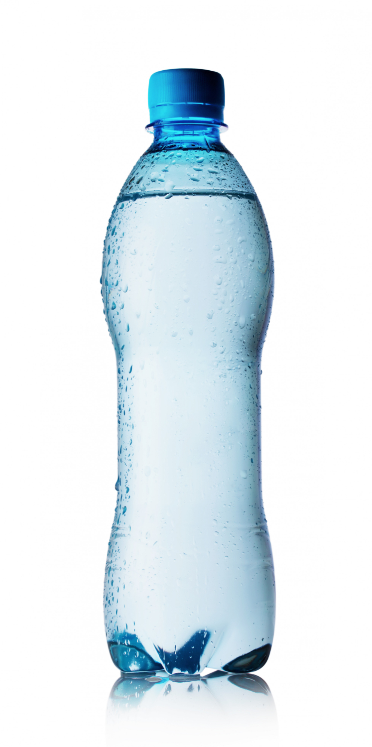 Botella de agua mineral